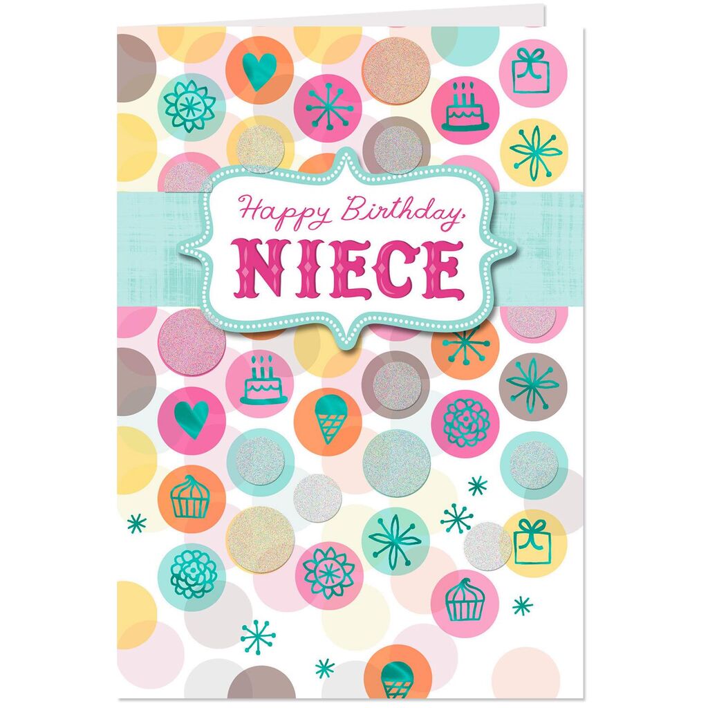 Niece A Day for Smiling and Wishing Birthday Card Ann's Hallmark