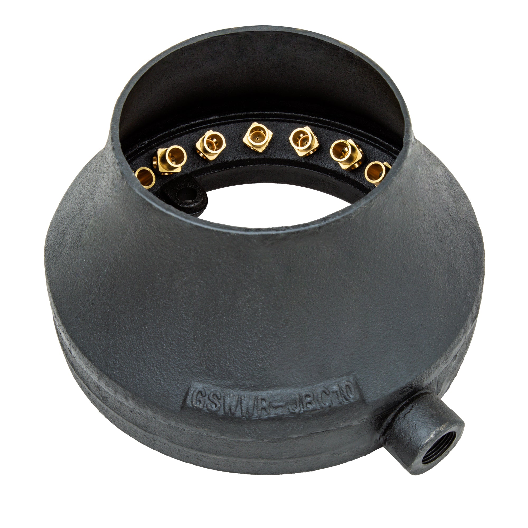 GSW WR-JBC10 Chinese Wok Range 20 Tips Speed Burner, 10" Diameter, 3/4" Gas Pipe Inlet