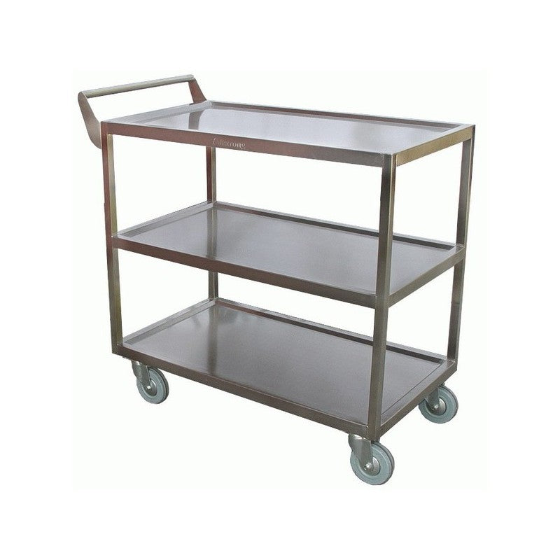 GSW Stainless Steel Commercial Flour Container with One Sliding Cover