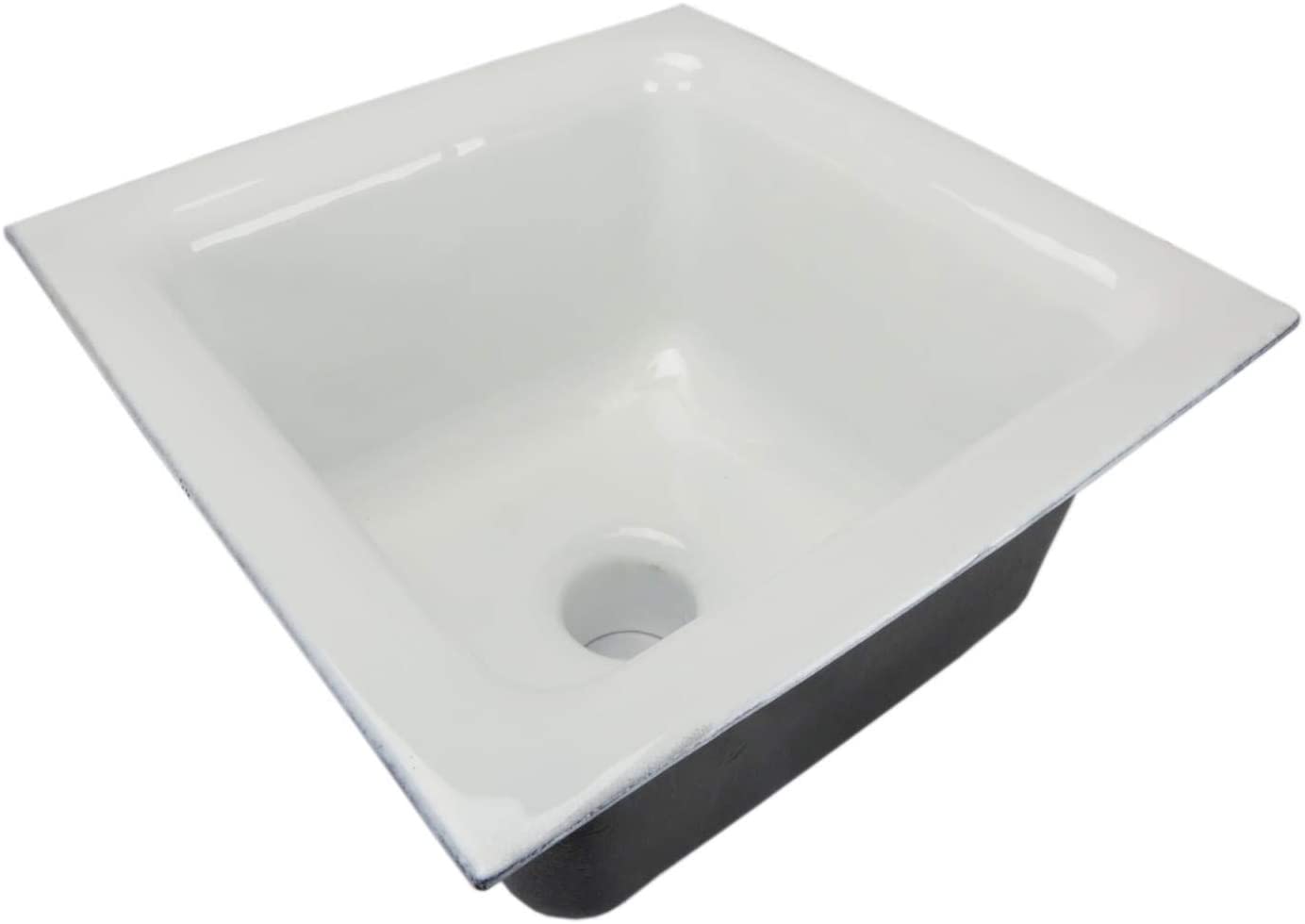 Leyso Stainless Steel Compartment ETL Certified Drop-In Sink Drain Bas