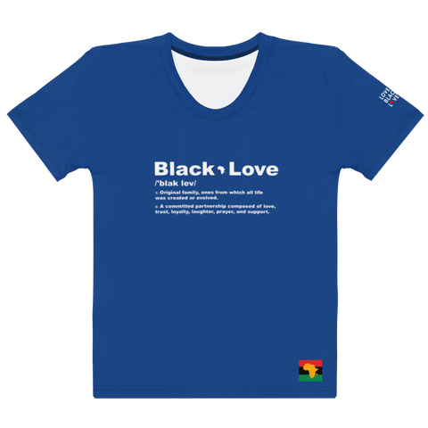 Black Love Defined Women's T-shirt (Set)