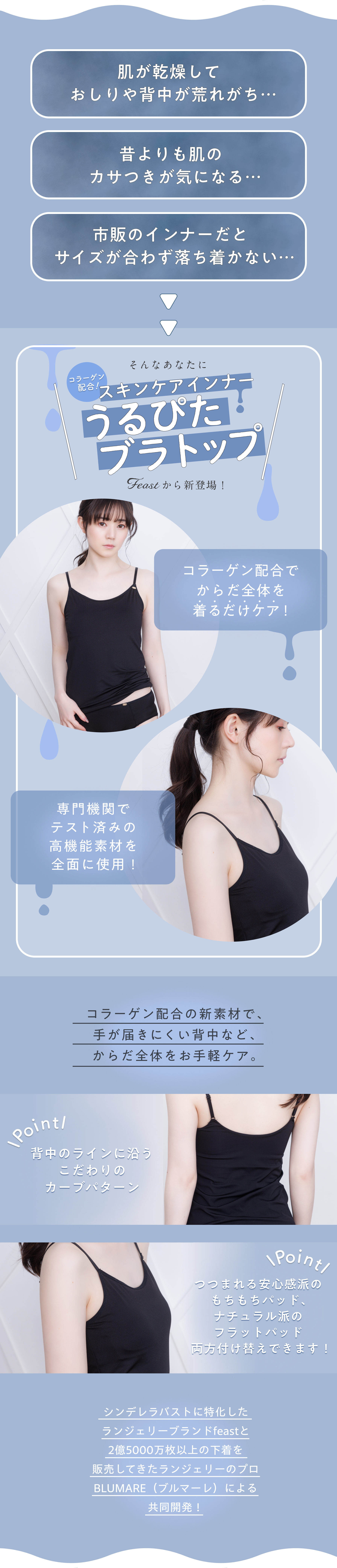 小胸 Aカップ AAカップ AAAカップ  Bカップ 貧乳 ブラ ノンワイヤーブラ 下着