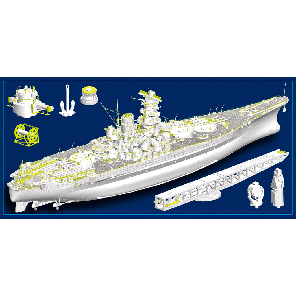 モノクローム A140 1/200 日本海軍戦艦 大和 1/200 色分け済み組立キット