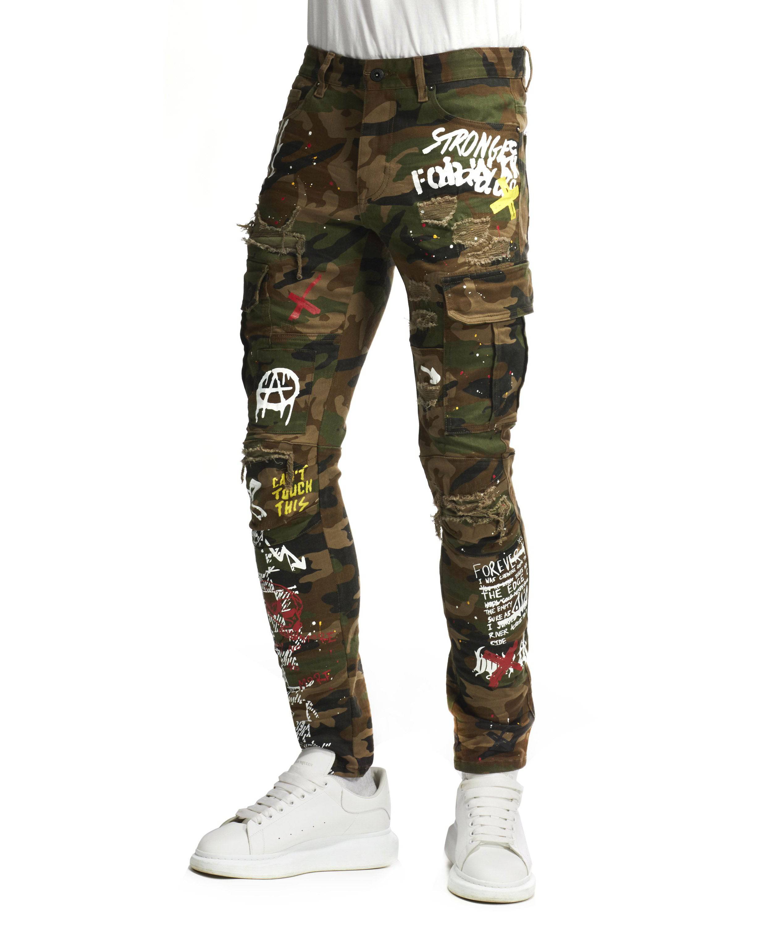 Contrast Bootcut Cargo Pants - Woodland Camo | Kings camo, Cargo pants,  Bootcut