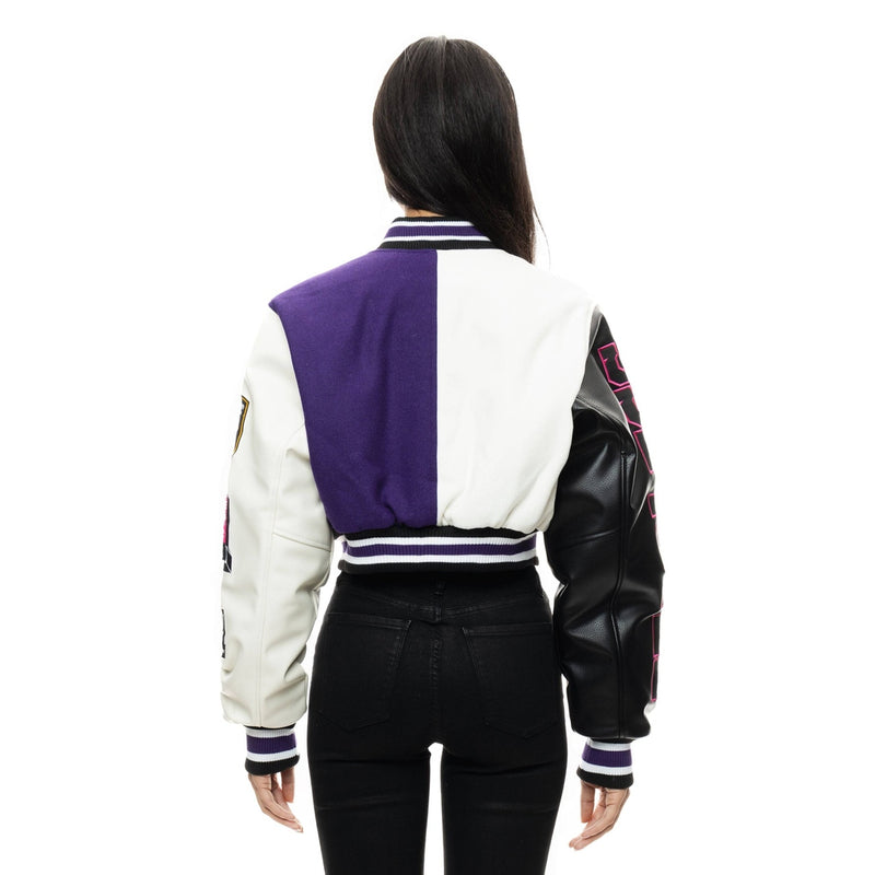 All Star Crop Varsity Jacket | SMOKERISENY.COM