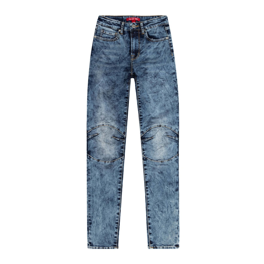 Wax-Coated Basic Denim Pants | SMOKERISENY.COM