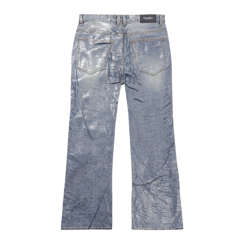 Laser Printed Denim Pants | SMOKERISENY.COM