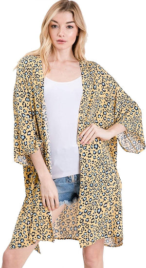 Upsoelle Short Sleeve Kimono Cardigan Sweater with Pockets Made in USA –  upsoelle