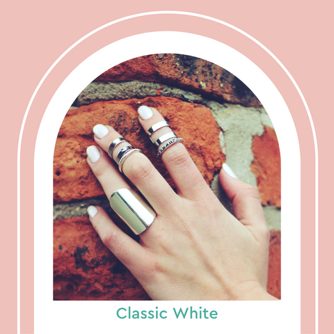 White Summer Nail Polish Trends 2021