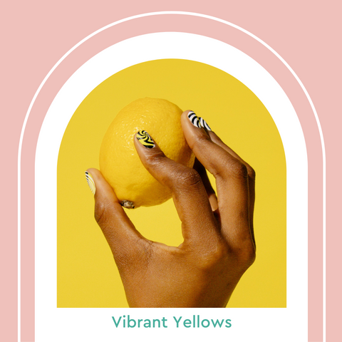 Vibrant Yellow Nail Colors Manicure Summer 2021