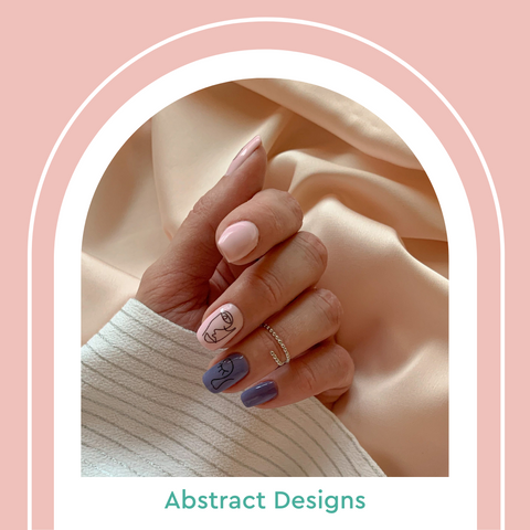 Summer Nail Trends 2021 Abstract Designs