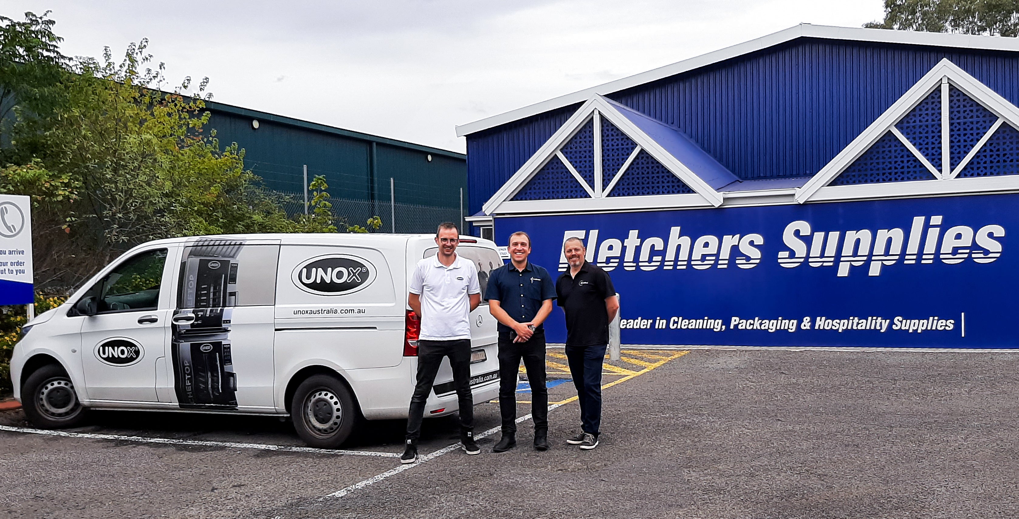 Fletchers Supplies with Unox and Silver Chef