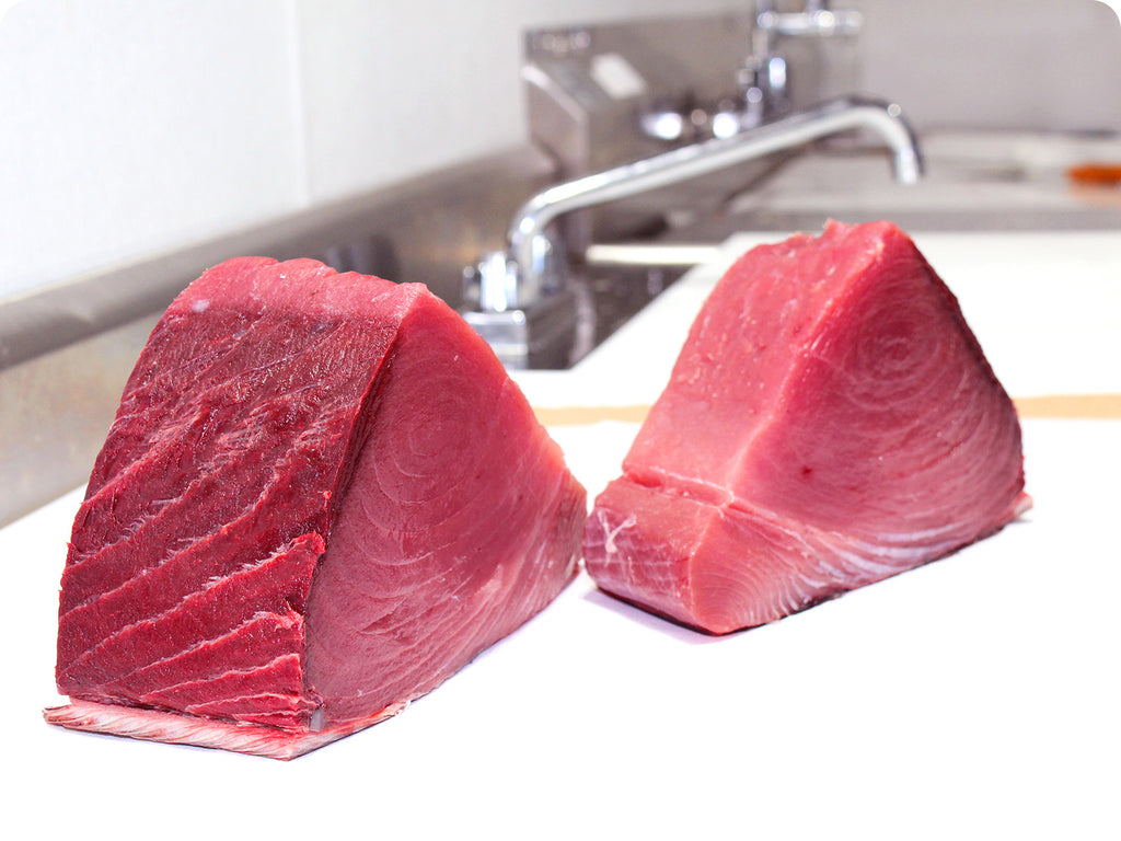 Yellowfin Tuna “Ahi Tuna” Loin (fresh, wild, #1) by the pound – Big Alaska  Seafood