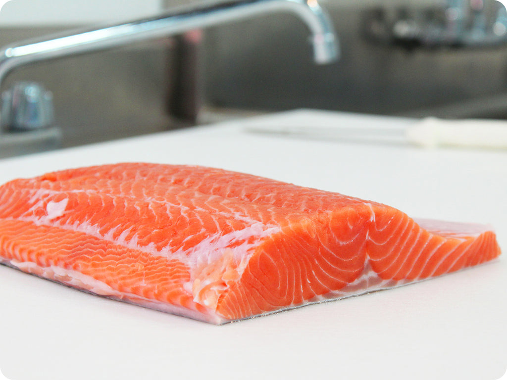 FRESH WILD KING SALMON FILLET - Gemini Fish Market