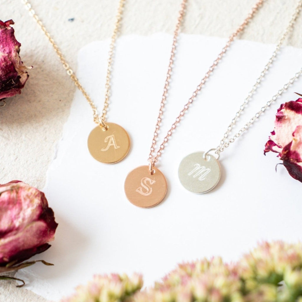 Opal Necklaces With Letter | Gowa Design