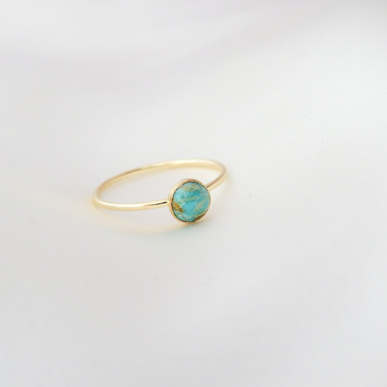 Turquoise Gemstone Ring – Emery & Opal