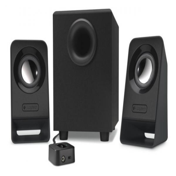 logitech multimedia speakers black z213