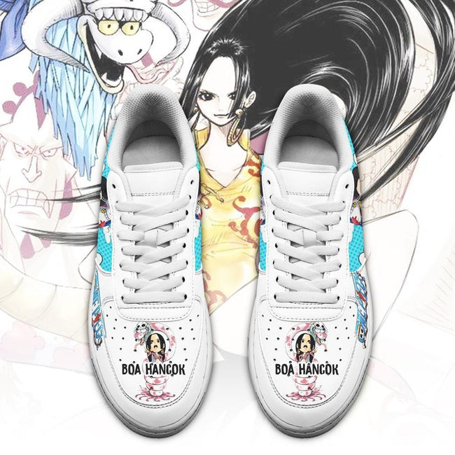 Teleurstelling Graag gedaan Honderd jaar Boa Hancock Air Force Sneakers Custom Anime One Piece Shoes – Gear Anime