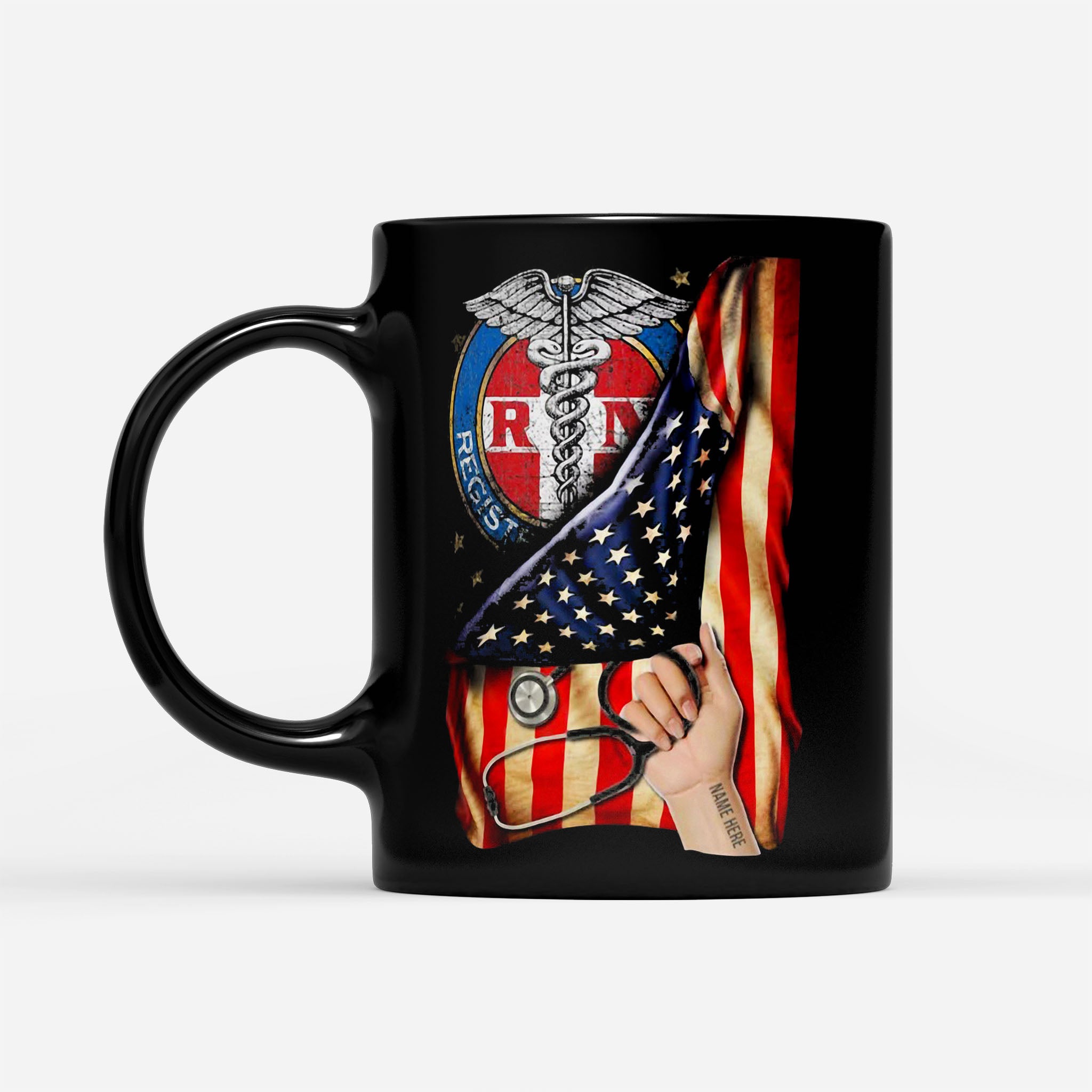 https://breakingm.com/products/registered-nurse-american-flag-black-mug-533