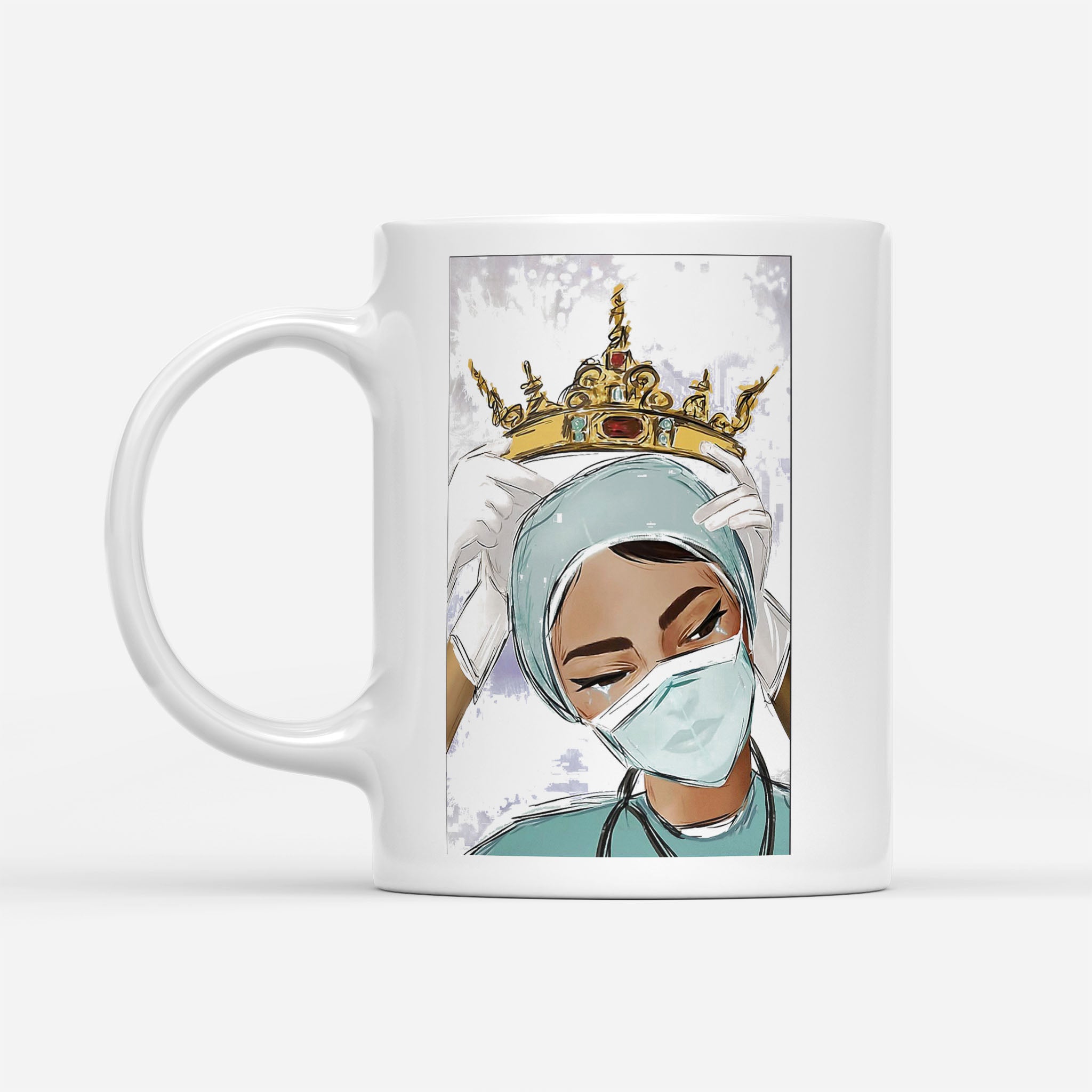 My Real Queen Doctor Poster Vertical - White Mug