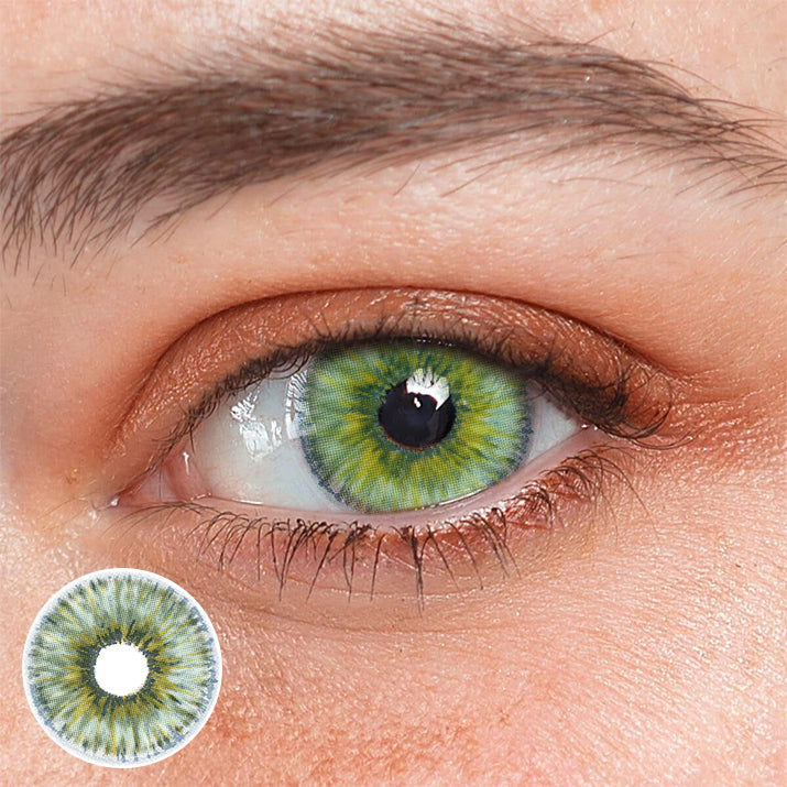 Green Colored Contacts Lenses 👁️100+ Circle Lenses Online – Multicolorlab