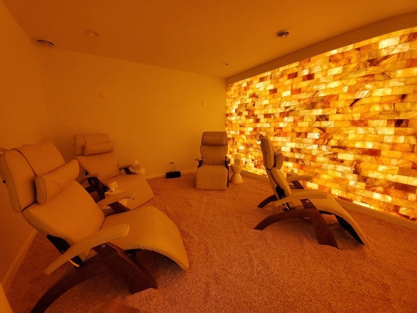 Himalayan salt wall