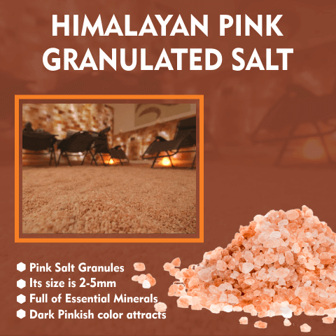 Himalayan Pink Granulated Salt - Himalayan Salterz