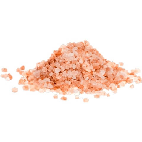 granulated pink salt