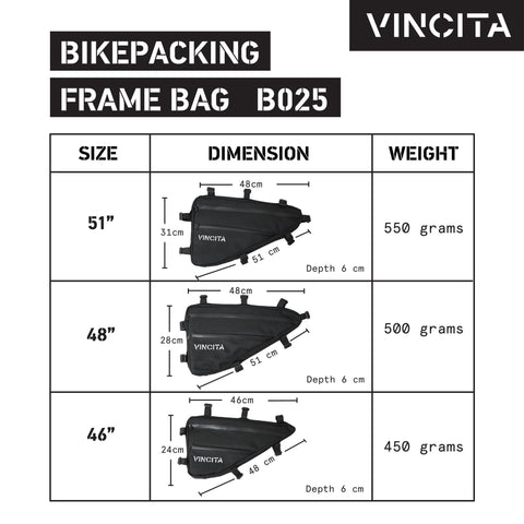 vincita frame bag
