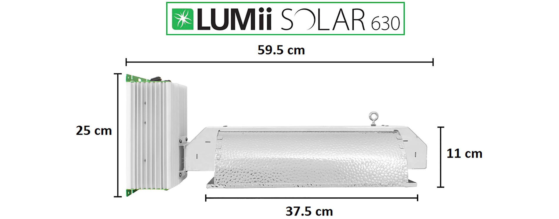 Lumi solar 630W CDM