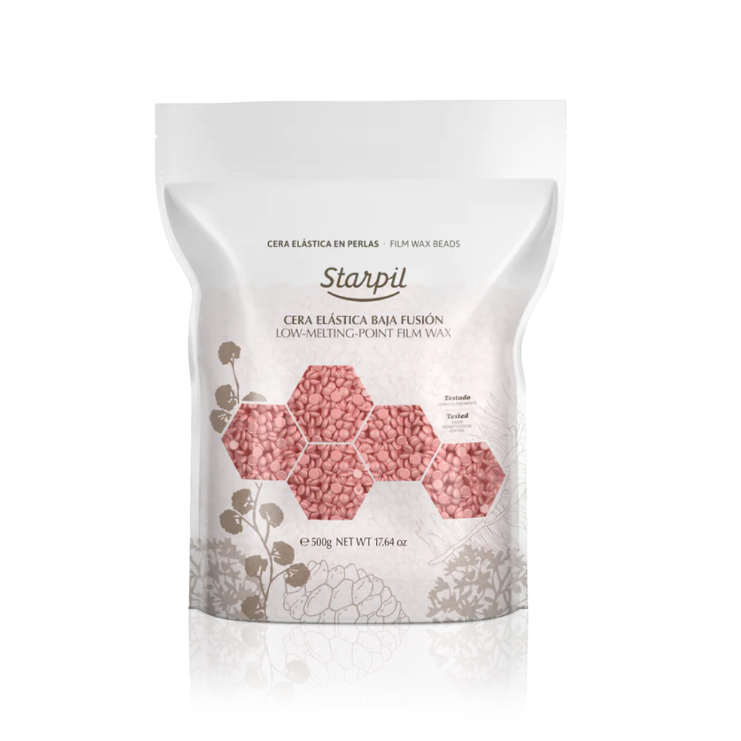 Starpil - Creamy Pink Film Hard Wax Beads (1KG) - Bella Beauty Professional product image