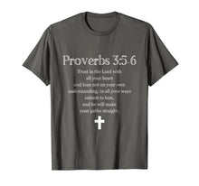 Load image into Gallery viewer, Funny shirts V-neck Tank top Hoodie sweatshirt usa uk au ca gifts for Proverbs 3:5-6 Bible Verse Scripture Christian T-Shirt 2950987
