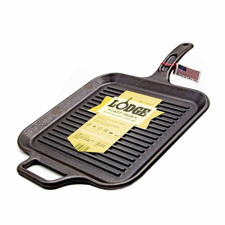 CAST IRON DEEP FRY SKILLET WITH LID 10.5X3