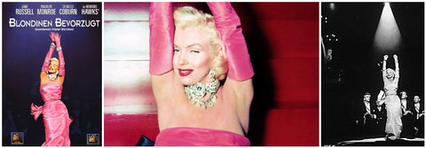 diamonds are a girls best friend, who said diamonds are a girls best friend, marilyn monroe jewelry scene