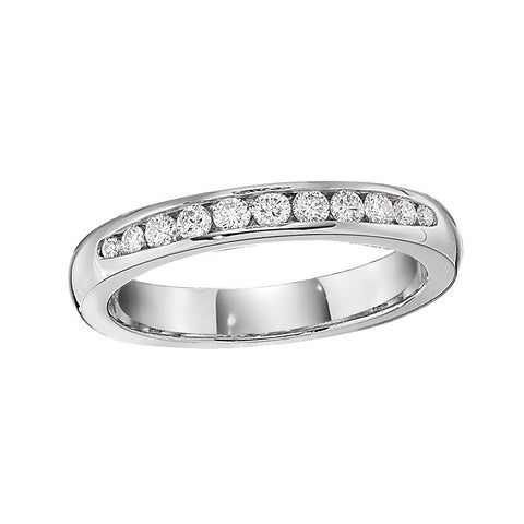 Classic Channel Set Engagement Rings - Tapered Band | Bella's Fine Jewelers