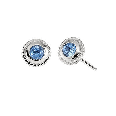 Sapphire and Diamond Drop Earring | Bella's Fine Jewelers