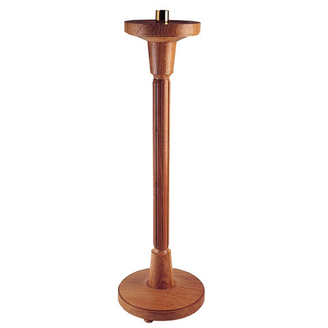 paschal candle holder wood