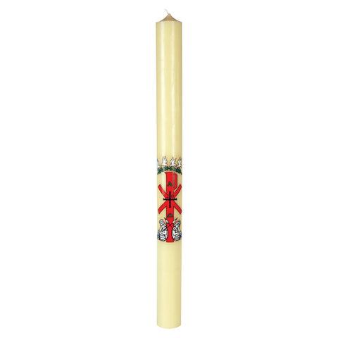 beeswax paschal candle