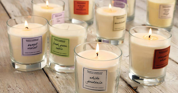 Soy Wax Candles - Candles by Northumbrian Candleworks