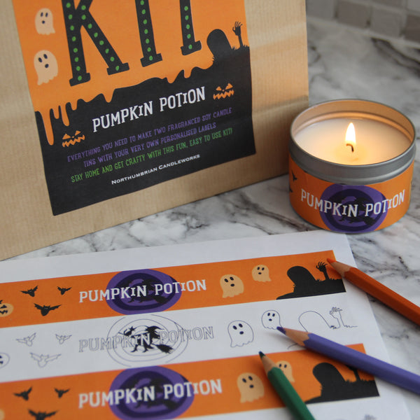 Halloween Kit - Candle Making Kits by Northumbrian Candleworks