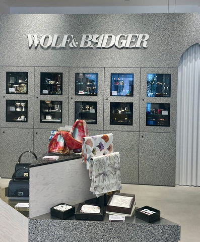 Mayfairsilk launches in Los Angeles with Wolf and Badger's new store opening
