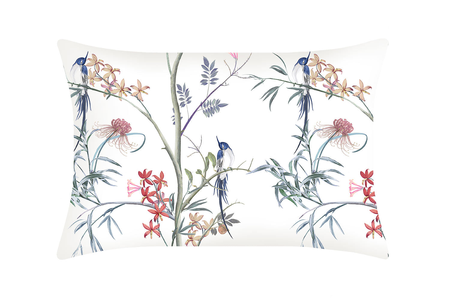 Hummingbird Silk Pillowcase - 25 momme