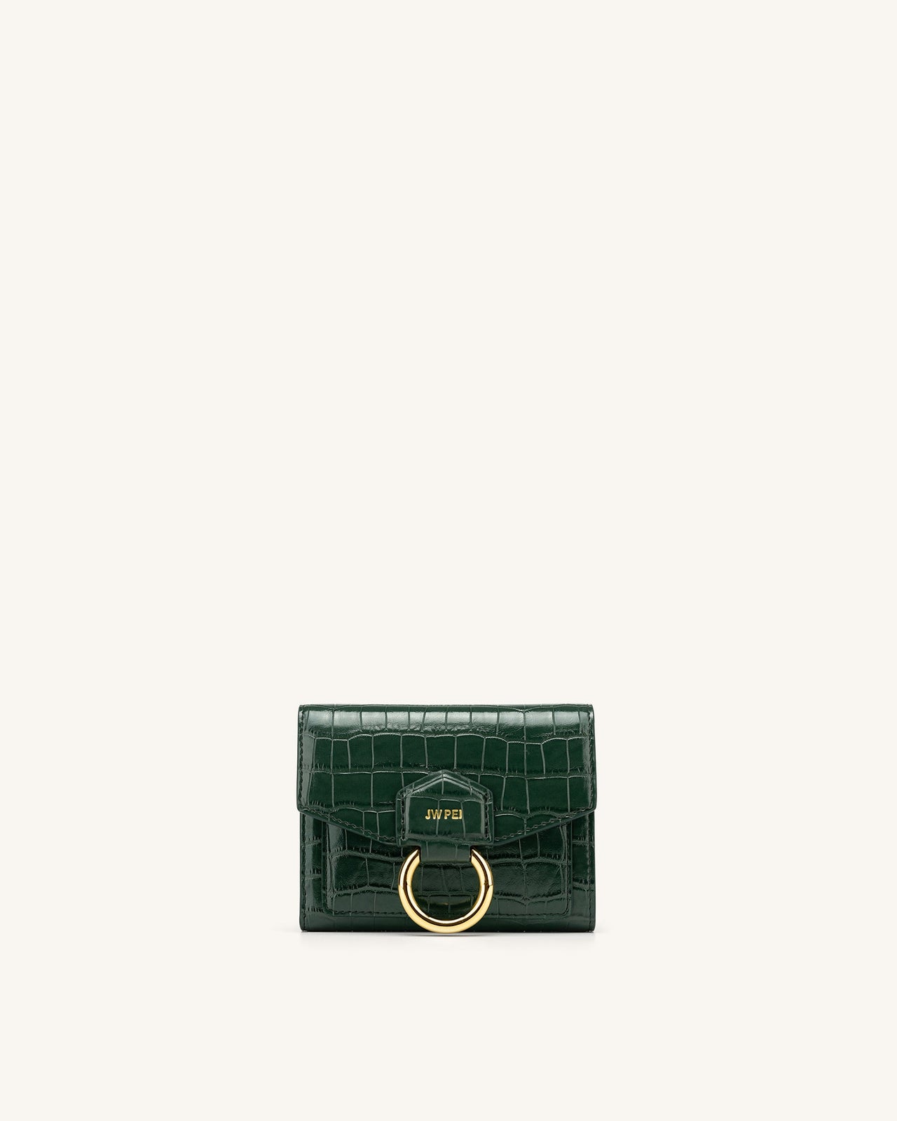 Fashion Mini Flap Bag & Purses - Dark Green Croc Embossed - JW PEI – JW PEI  Italy Official