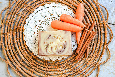 carrot pudding soap