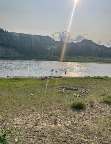 families on red deer river 