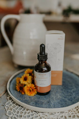 renew oil cleanser with calendula