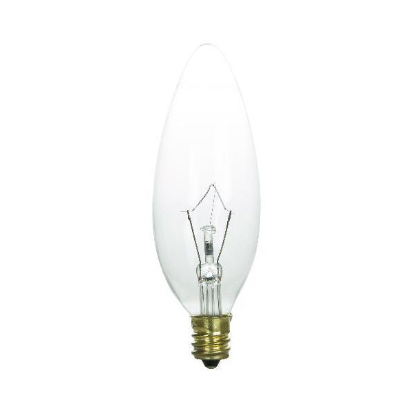 SUNLITE 15w T7 120v Double Contact Base Clear Bulb