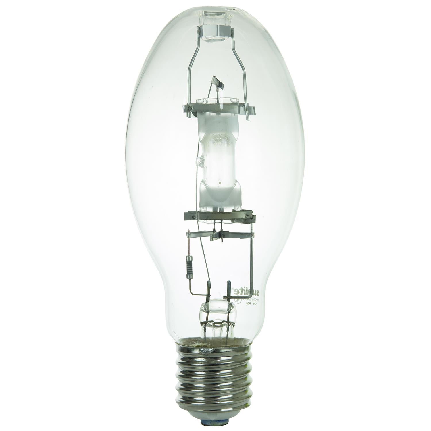 SUNLITE 250w MH250/U, ED28 Mogul base clear, Metal halide bulb