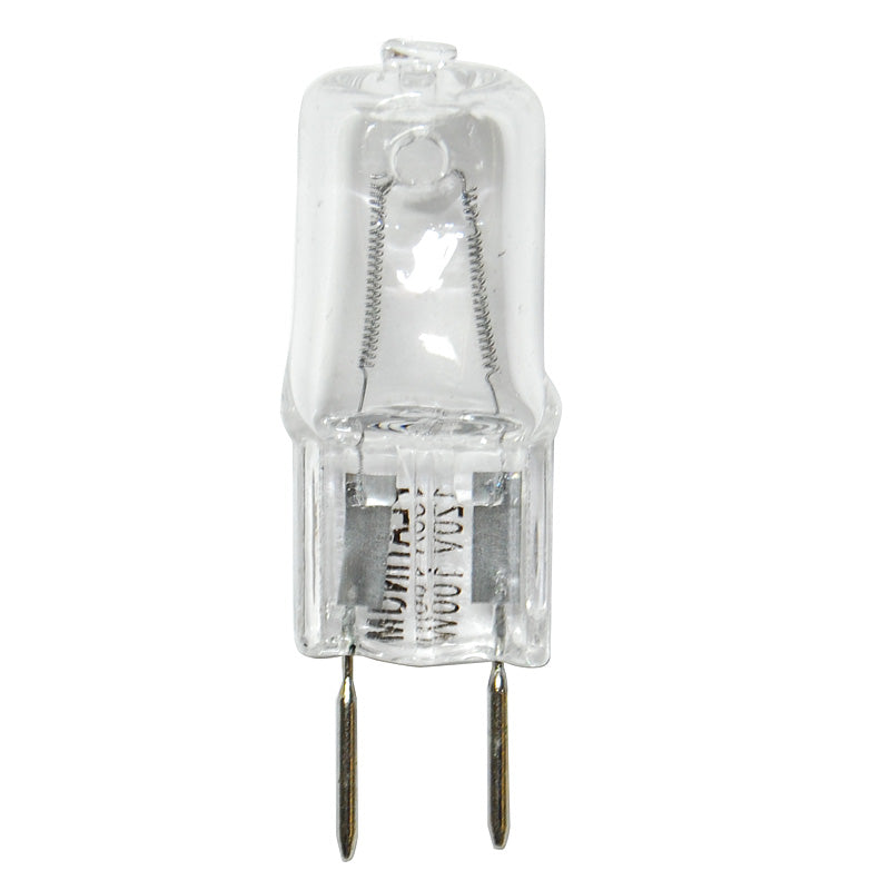 SUNLITE 100W 120V GY8 Bi-Pin Base Clear Halogen Bulb