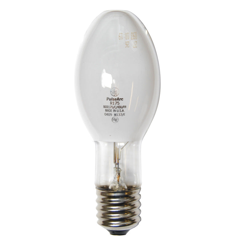 GE MXR175 175w Multi-Vapor PulseArc QUARTZ Metal Halide HID bulb